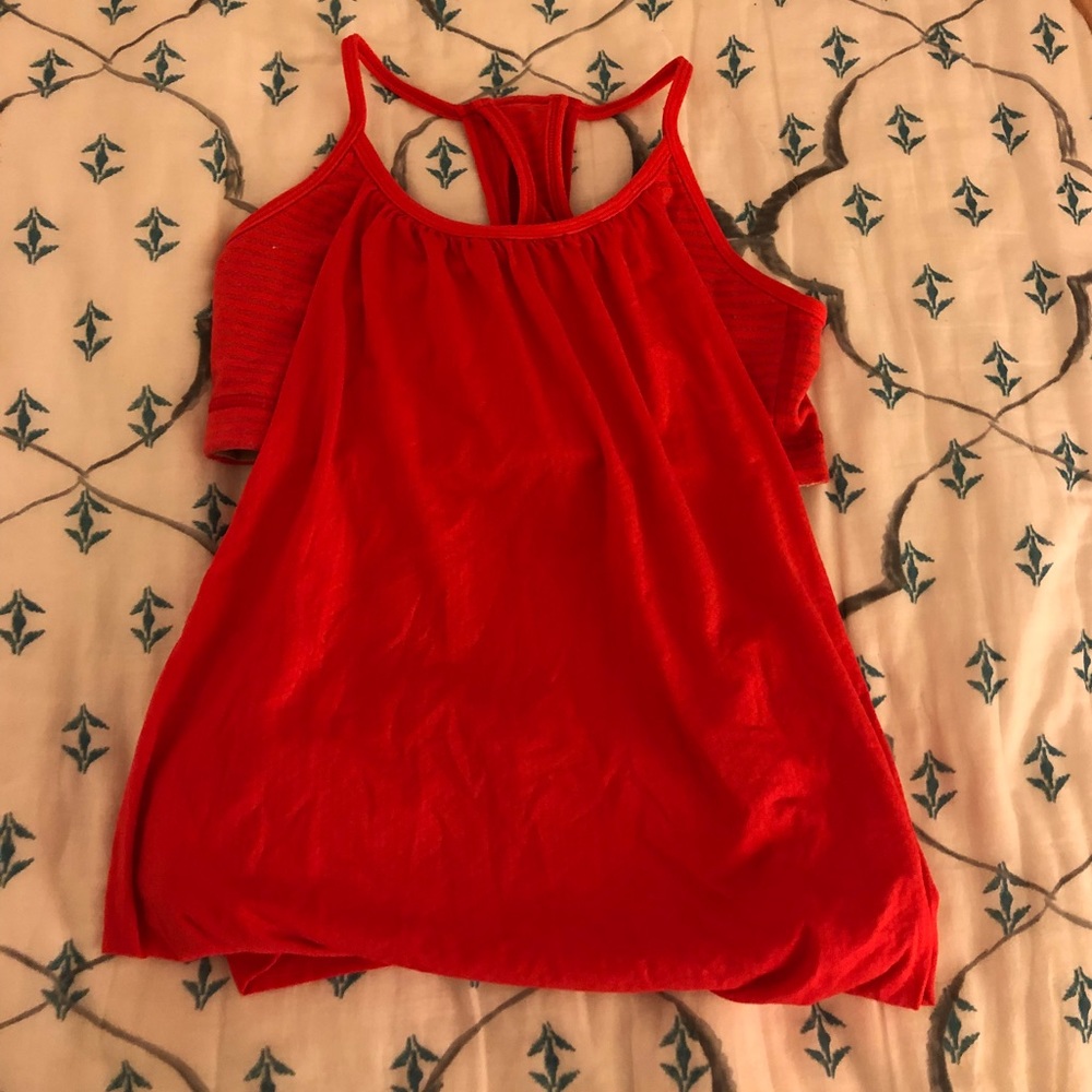 Red Lululemon Tank